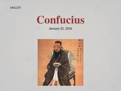 confucius- 孔子
