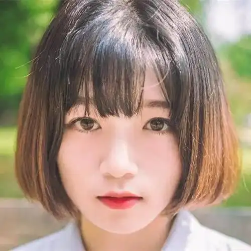 这些短发发型适合大圆脸女生!