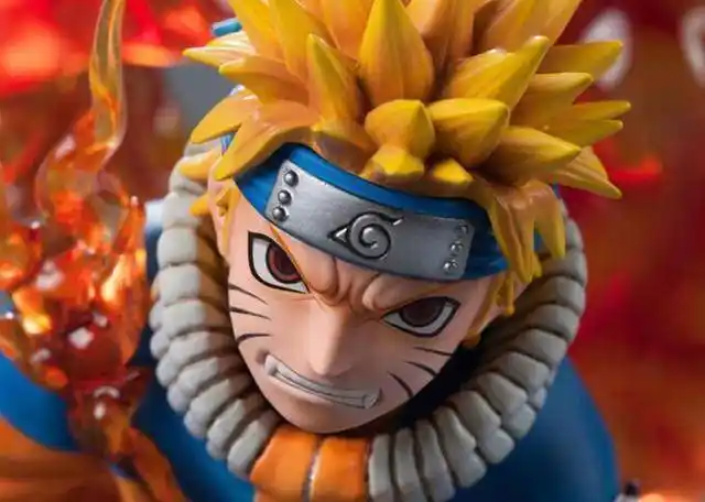 火影一尾化鸣人手办螺旋丸特效逼真看脸都不值钱