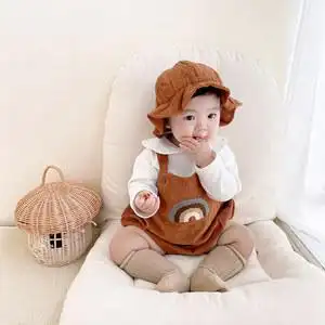 婴儿背带裤春图片