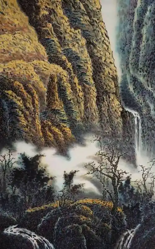 【视频直播通知】丁建国 教您画重彩山水