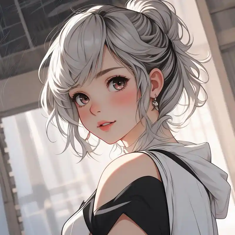 二次元萌妹头像93萌化少女心