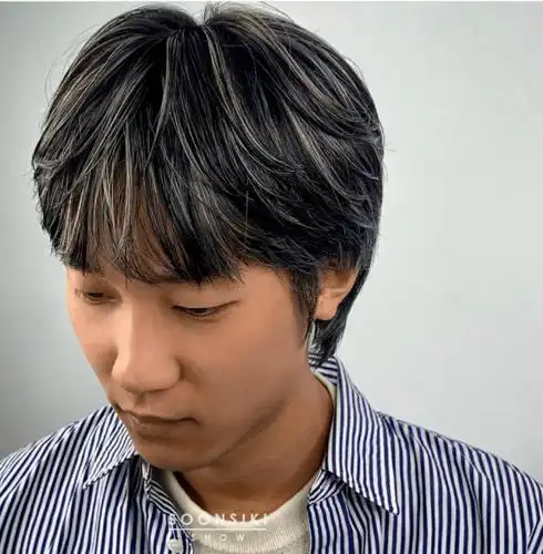 男生搞个挑染巨潮