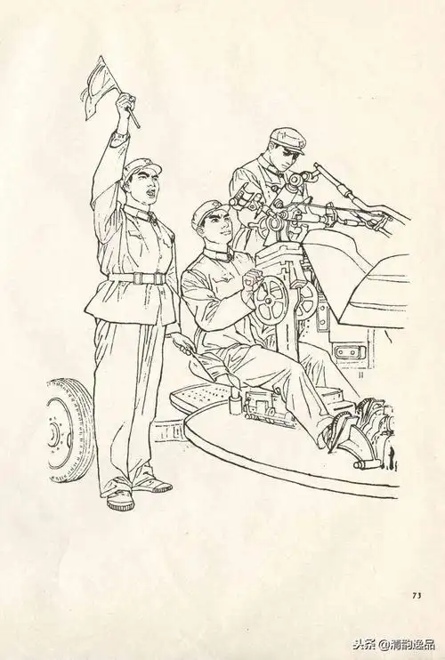 老书刊:《工农兵人物白描》河南人民出版社