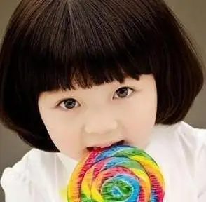 3岁女宝宝短发发型设计可爱3岁儿童洋气发型女短发