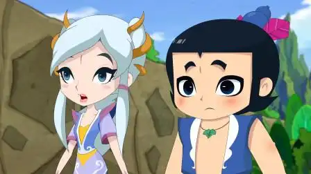 葫芦兄弟水娃好厉害啊现在还多了个小女孩伙伴力量更大了