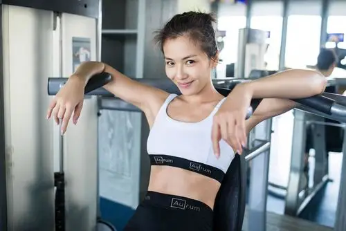 刘涛健身宣传大使 运动健身写真活力四射