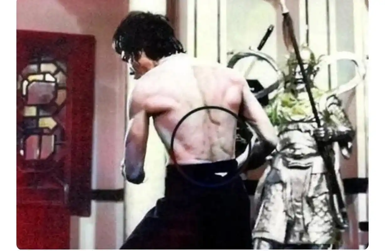 当年李小龙背部"肌肉圣诞树"在国外引起巨大轰动,很多想模仿训练获得