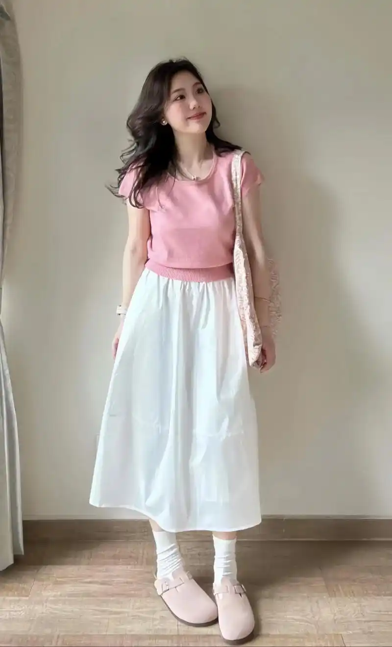 微胖女生|简约温柔减龄气质穿搭～94.