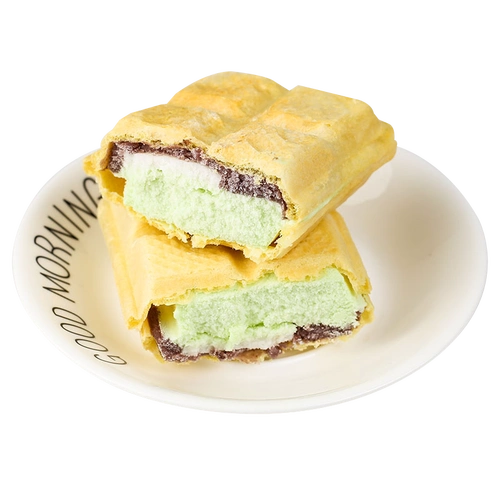 3支丘氏方糕红豆糯米雪糕冰激凌冰棍冷饮冻品冰淇淋