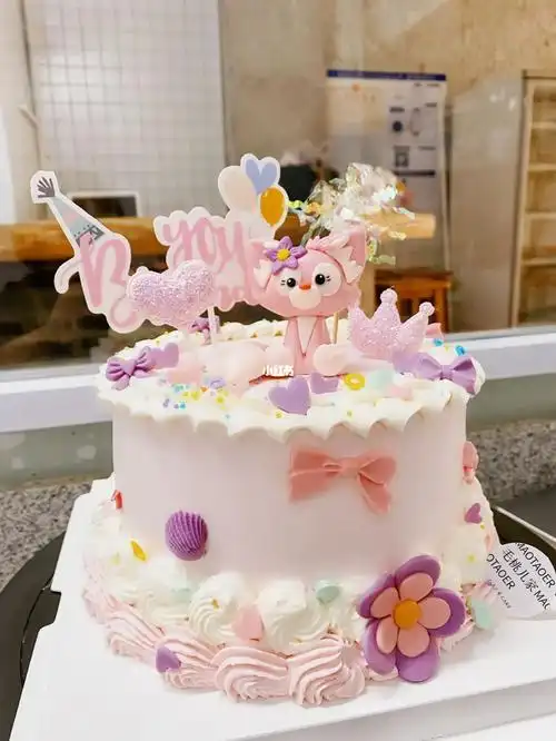 女孩生日蛋糕#女生#琳娜贝拉生日蛋糕