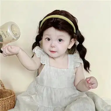 2022超级可爱小女孩萌娃头像 最新流行精致女孩微信头像图片大全