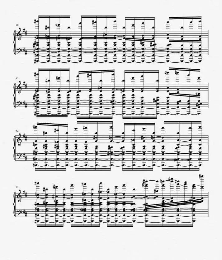 初音未来《蜘蛛丝》钢琴五线谱.#钢琴谱 #五线谱 #曲谱分享 - 抖音