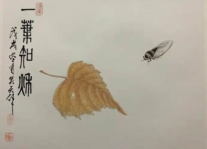 李笑天作品展(一):齐门工笔草虫小品
