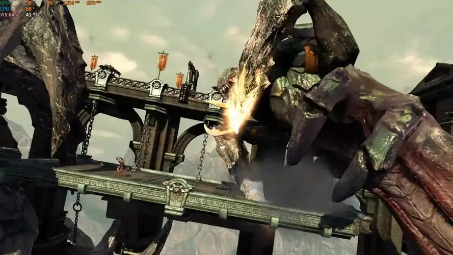 战神3升天 5600x强力表现力 能流畅玩耍啦