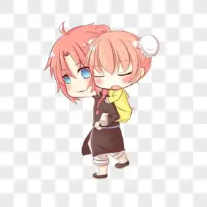 情侣q版人物图片