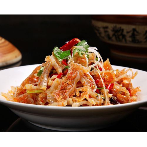 魔芋安康特产菜雪酒店供应凉菜饮冻豆腐干秦岭蔬菜干