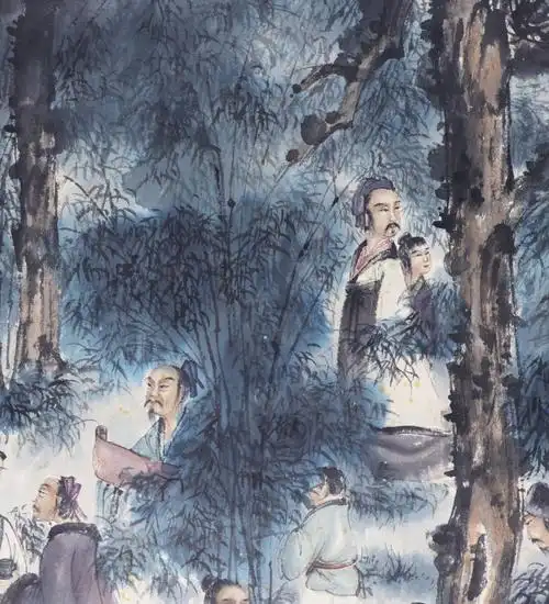 竹林七贤图