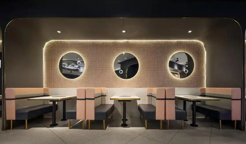 轻工业风韩式水煎肉餐厅设计:小猪小牛章鱼水煎肉_腾讯新闻