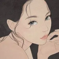 黑白素描风妇女_微信头像图片大全