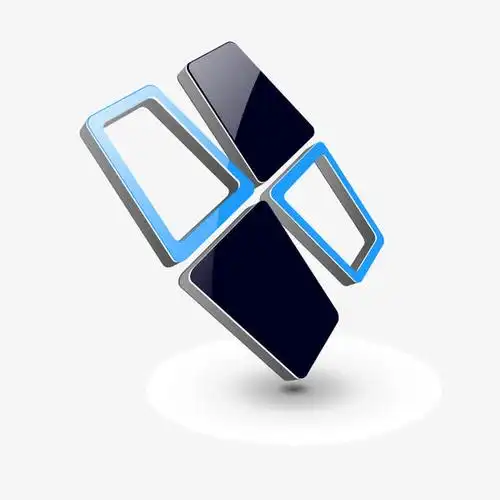 圆形,六角形,立体,矢量素材,3d图形图标矢量素材,3d