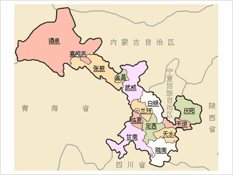 甘肃省和陕西省行政如何划分?