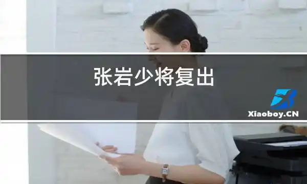 张岩少将复出