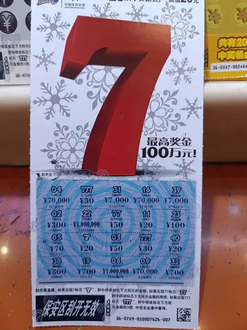 我的幸运彩票中奖啦