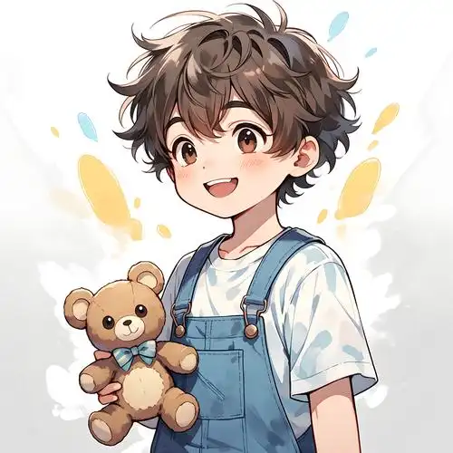 可爱呆萌男孩头像👦