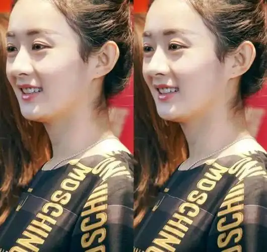 赵丽颖的双下巴亮了胖了10斤的节奏网友却惊呼好美