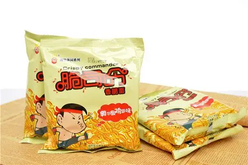 60克袋装即食脆司令干脆面多口味掌心脆方便面怀旧麻辣零食干吃面