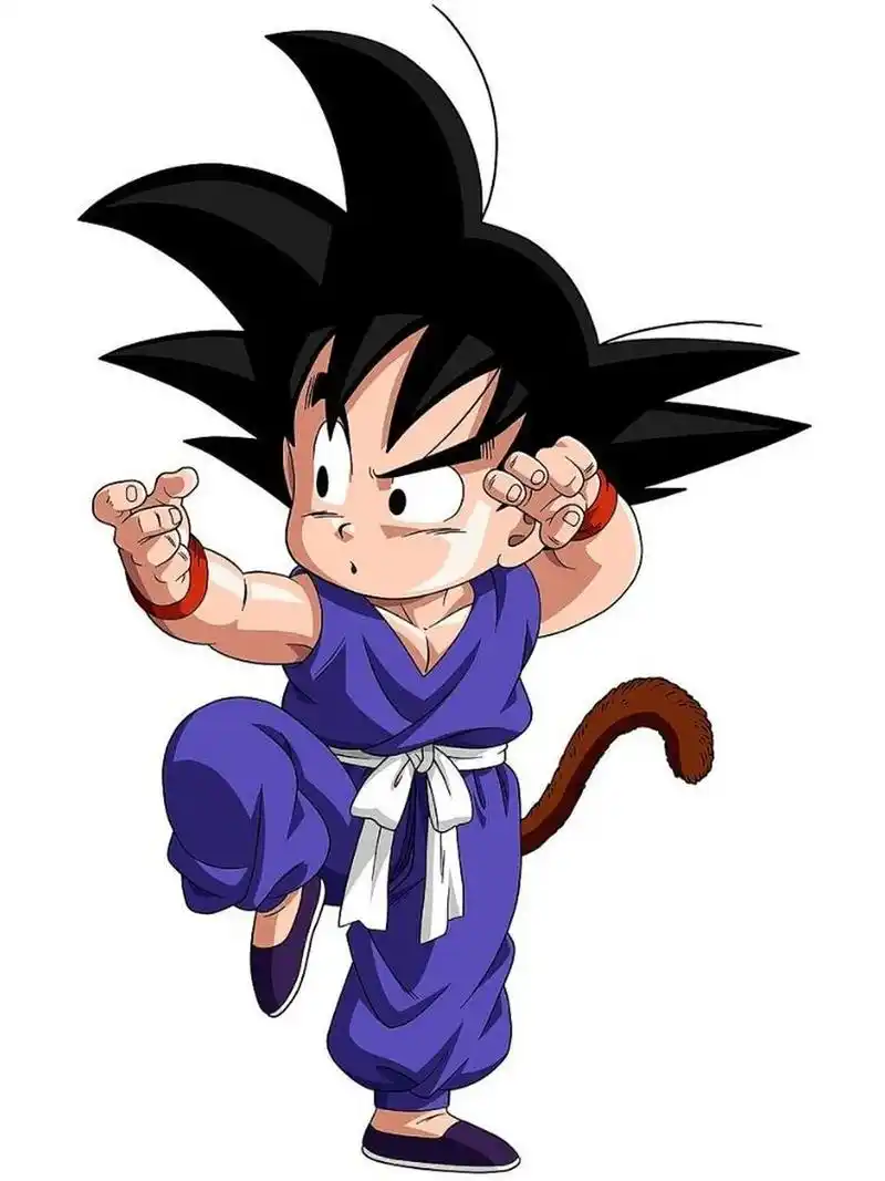 七龙珠之孙悟空 悟空小时候还是非常可爱的,自作主张的给他换了经典的