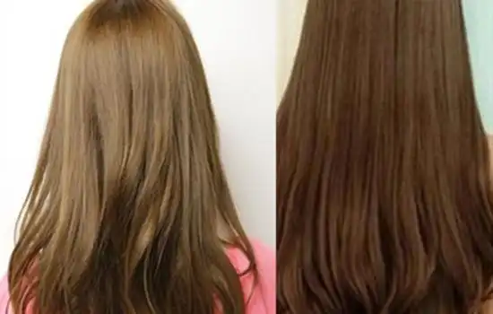 一眼就能分辨出来,深棕色色调要暗一点,很趋向黑色头发,而浅棕色是