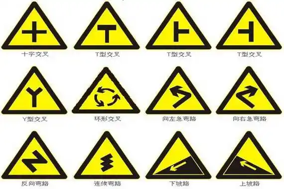 交通标志警告标志