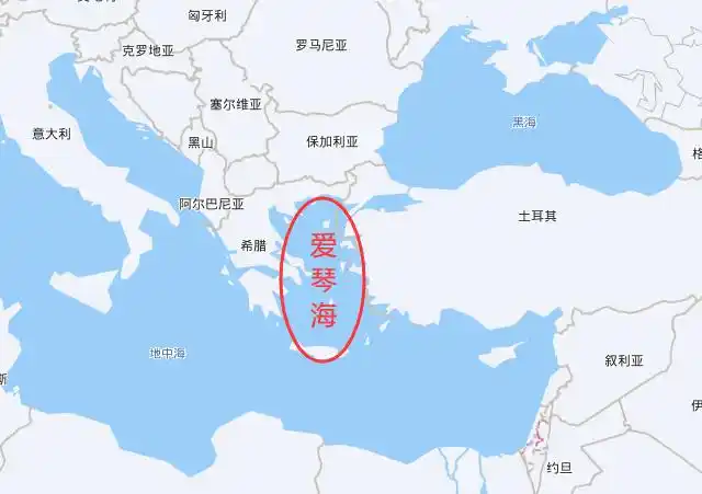 爱琴海在哪里爱琴海在哪个国家的爱琴海的位置地图