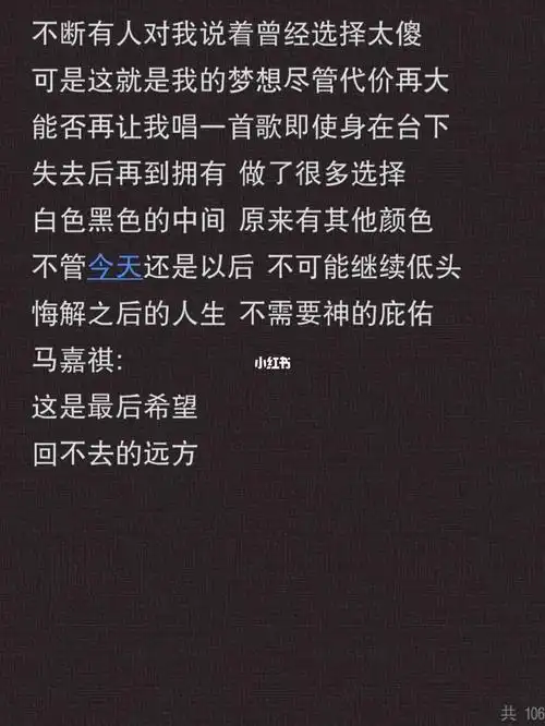 飘向北方马嘉祺严浩翔歌词完整版