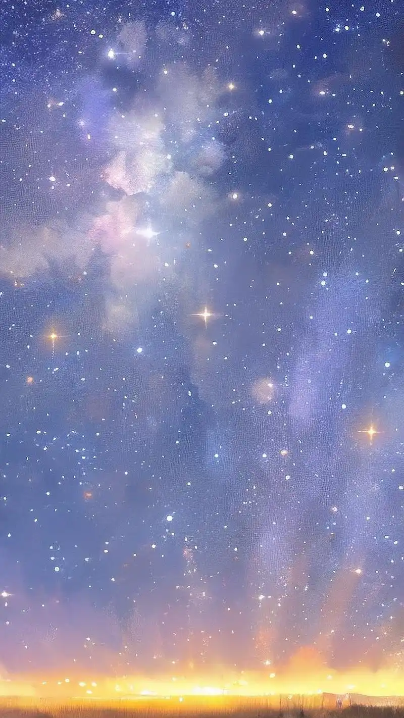 90梦幻紫色星空壁纸合集78 踏入这片梦幻的紫色星空,仿佛置身于