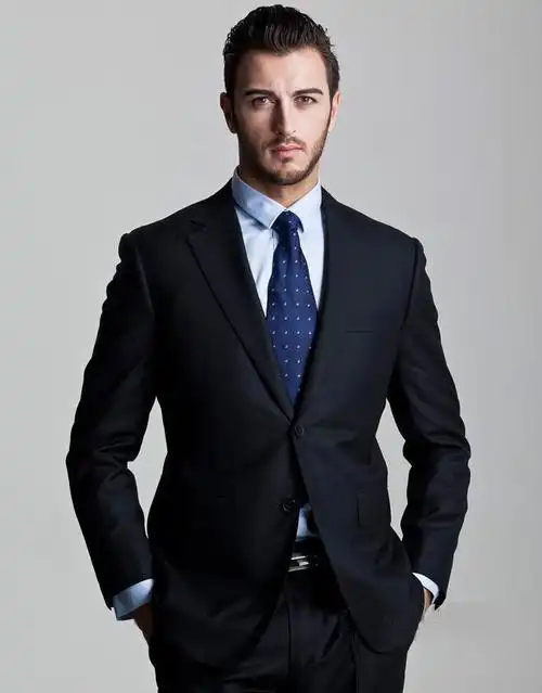 男士西服的穿法