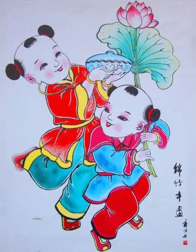 绵竹中国四大年画之一我们春节的味道