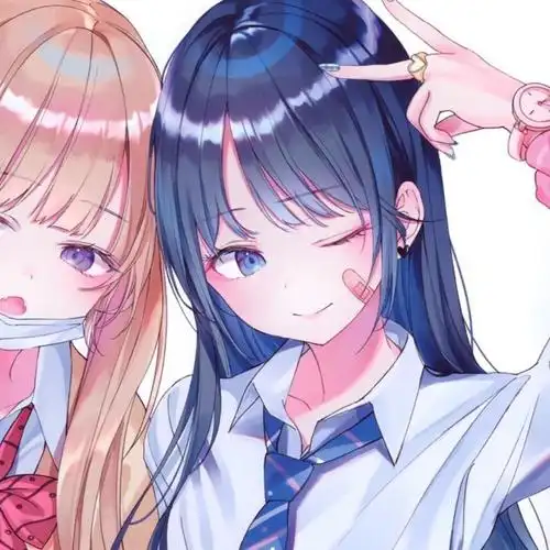 2020新版二次元微信闺蜜头像两人各一张