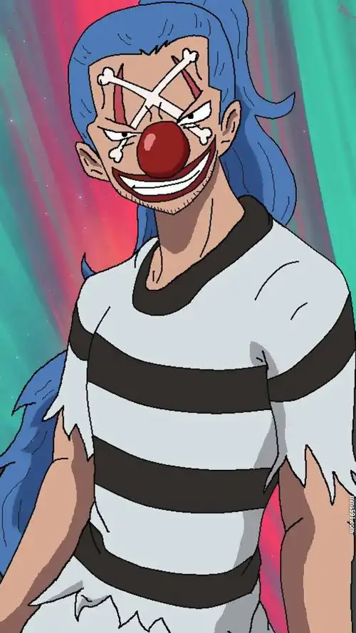 海贼王红鼻子小丑巴基大神手机壁纸图片(3)