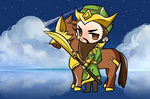 王者荣耀q版关羽图片关羽表情包图片