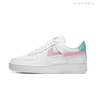 耐克(nike)nikeaf1女子空军一号运动鞋夏季胶底板鞋勾勾dc1164 101