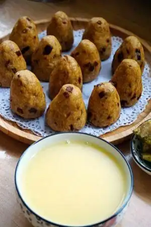 红枣牛奶窝窝头的做法步骤 第13步