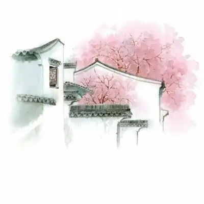 古风花朵手绘头像简约淡雅古风鲜花头像