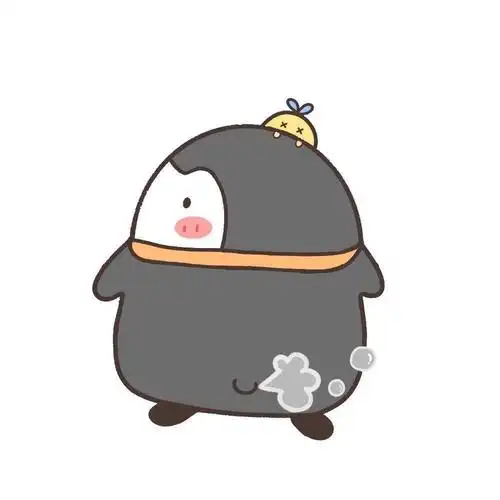 可爱小企鹅头像