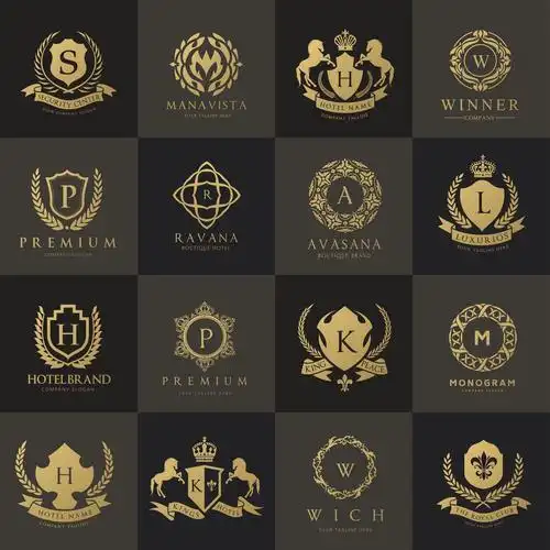 字母盾牌标志矢量素材下载(图片id:934731)_-行业标志-矢量素材_ 集