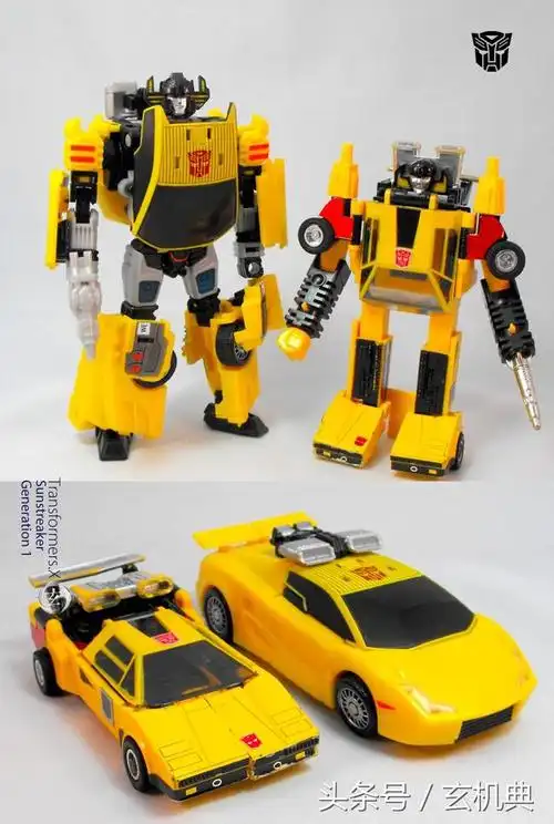 老玩具欣赏变形金刚g1时代博派汽车人的经典老战士飞毛腿