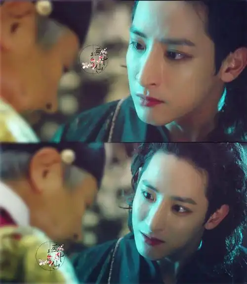 夜行书生白毛鬼这个够邪魅啊五官精致尤其眼睛好漂亮