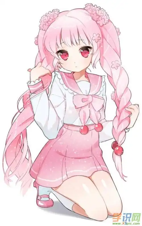 呆萌动漫少女壁纸